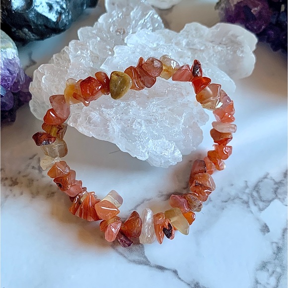 JUST 1 LEFT Carnelian Bracelet • Reiki Infused Handmade Jewelry - Picture 2 of 7